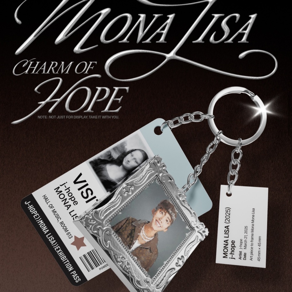 Charm of HOPE (Mona Lisa Ver.) – j-hope | Complete Set, Like New